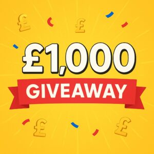 Win £1000 TAX FREE Cash